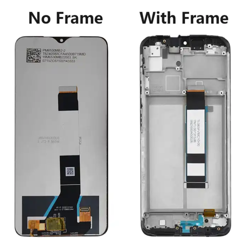 Pantalla For Xiaomi Poco M3 LCD Global M2010J19CG 6.53" LCD Display Touch Screen Digitizer Assembly With Frame Repair Parts