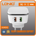 18W LDNIO A2405Q mobile 2 USB Charger ,Quick Charge Universal QC 3.0 USB charger