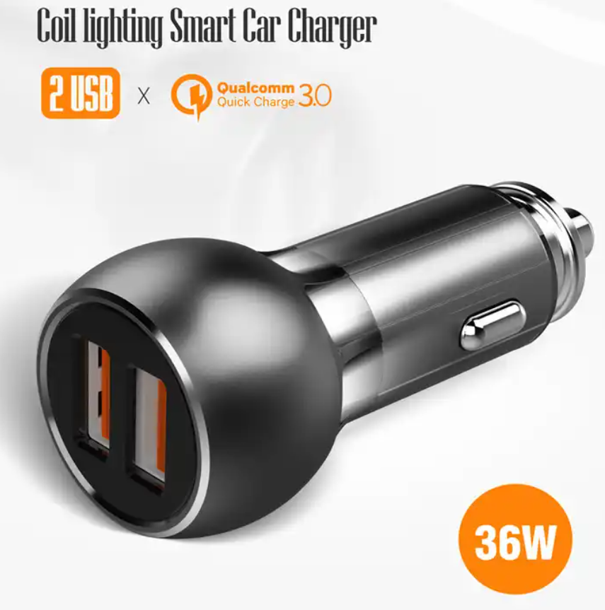 LDNIO C503Q 2 USB Quick Charging QC 3.0 in Car Charger