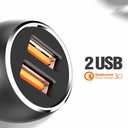 LDNIO C503Q 2 USB Quick Charging QC 3.0 in Car Charger