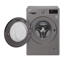 Front Load (Wash & Dry) Washine Machine 8/5kg, Silver, Inverter Direct Drive Motor, TurboWash, TrueSteam, Smart Diagnosis - Silver