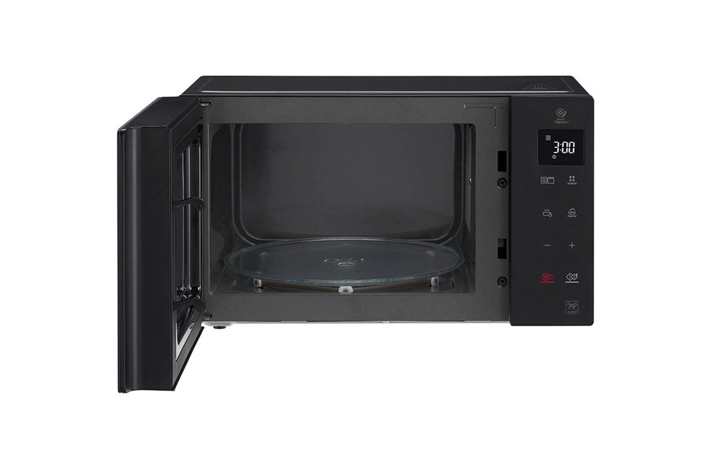 23 Litres Neo Chef Microwave Sleek & Powerful Grill 1700W - Black