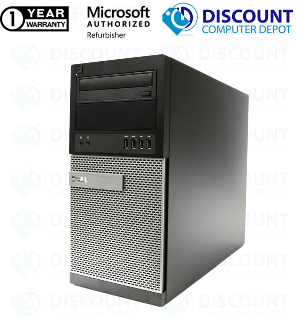 Dell OptiPlex 390 Intel core i5 8gb Ram, 256 GB SSD Desktop – Black