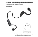 Bt5.3 Open Ear Headset Ipx7 Wireless Earbud With Mic Hd Call Ear Hook Sport Earphones