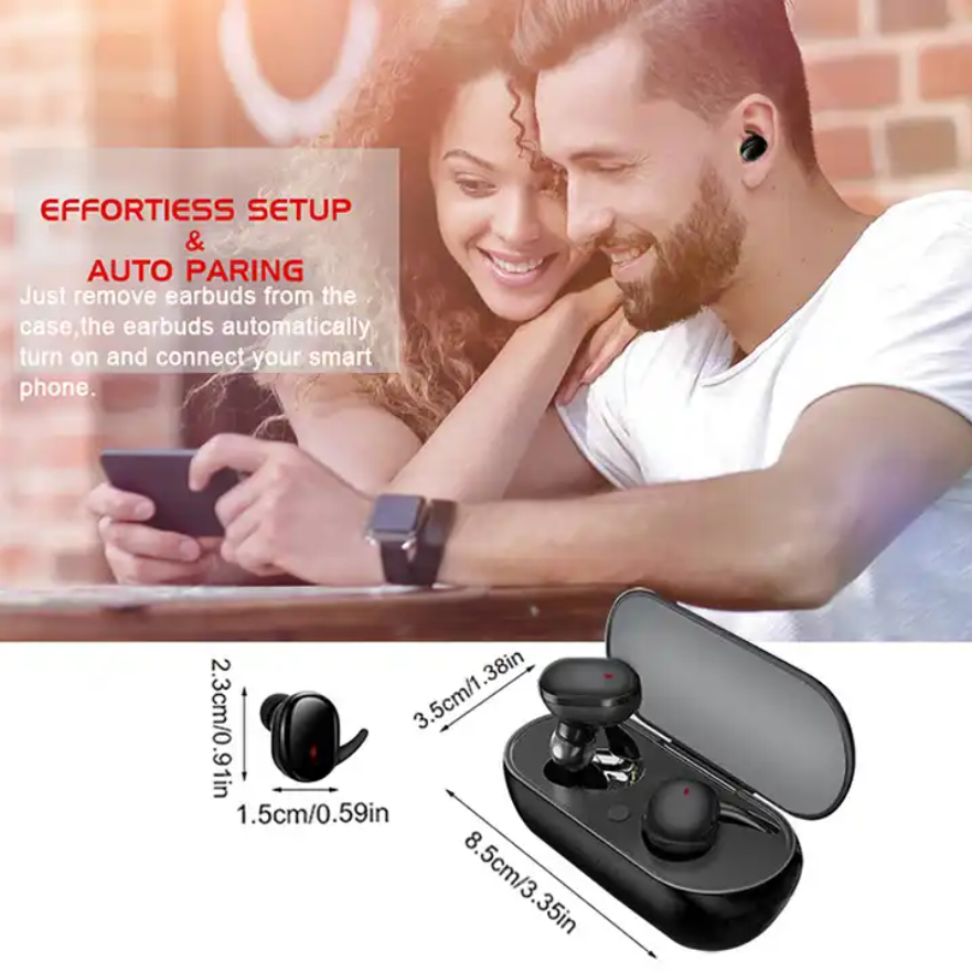 Auriculares Bluetooth Earphone Ear hook Earbuds Headphone Pro4 Wireless Earbuds TWS Earbuds With Charging Cases TWS Earphones