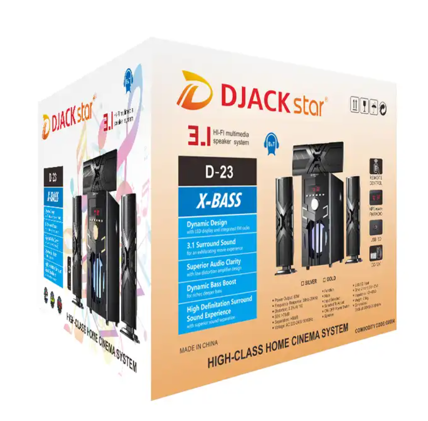 DJACK STAR D-23 New sound breaker tube toiubeoz rgb computer speakers bofar speakers full size