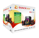 DJACK STAR D-A16 Subwoofers BT FM Radio Usb HI FI BASS Home Theatre System wireless multimedia 2.1 Speaker