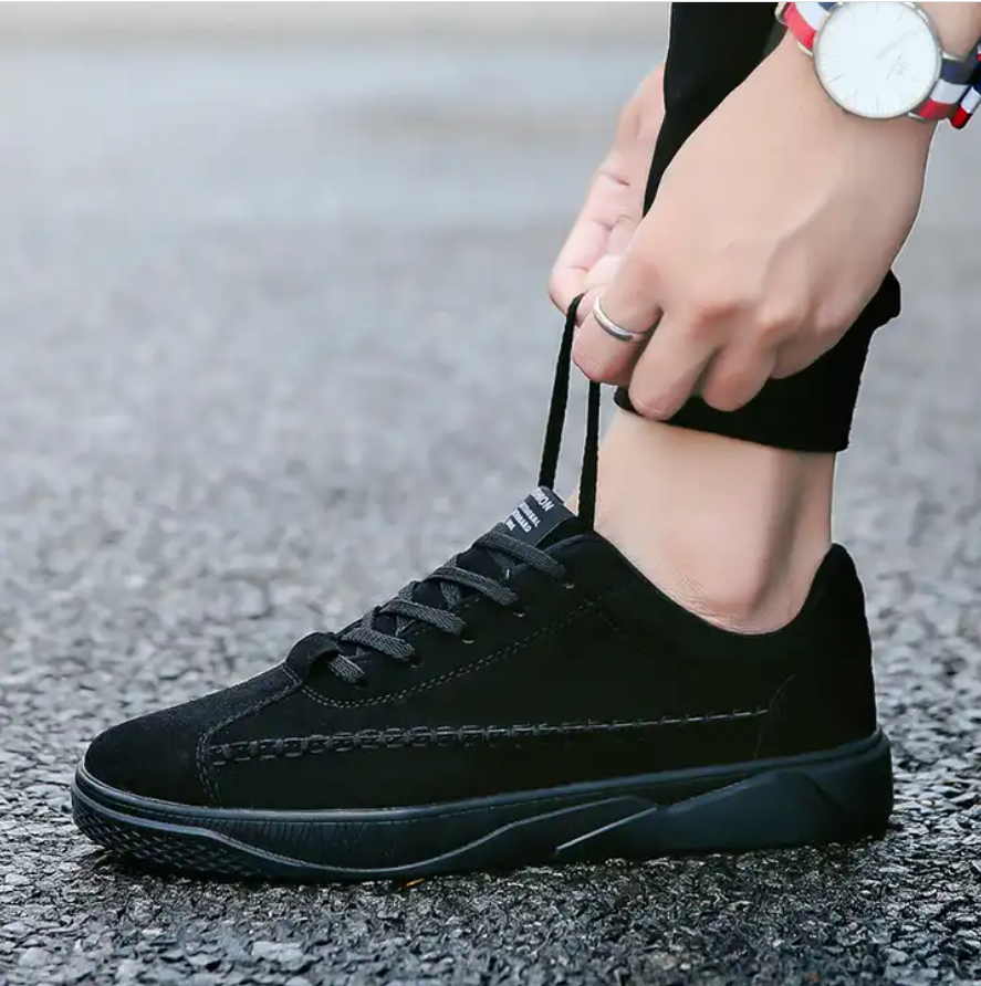 Stylish Men Casual Shoes Lace Up Sneakers