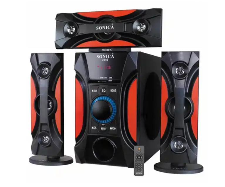 3.1 Home Theater Speaker System Subwoofer Speaker Portable Speaker With Wireless Microphone