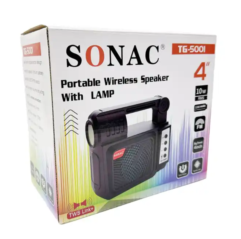 SONAC TG-5001 sound equipment/amplifiers/speaker altavoces parlante woofer speaker subwoofers Wireless speaker mini speaker