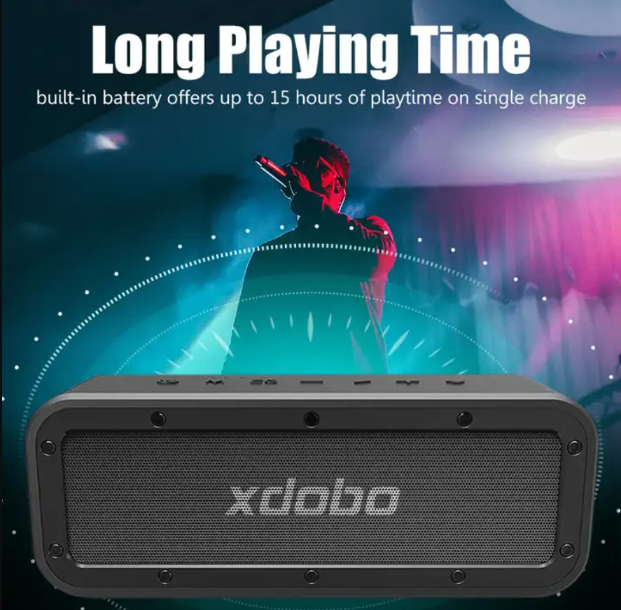 XDOBO Factory Supply 50W Blue tooth Wireless Mini Speaker for Smartphone Laptop Player Outdoor Wireless Audio