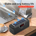 Xdobo New Model Solar energy Speaker with Flashlight FM Radio TWS Dual Function BT Speaker