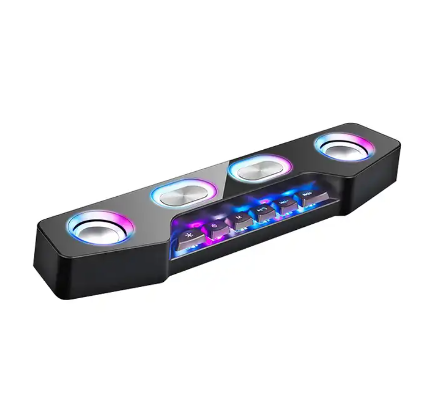 Bluetooth Sound Bar for TV Computers Parlantes-bluetooth Barra De Sonido Wireless Sound Activated Rgb Light Bar