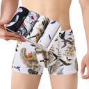 Men Boxer Briefs Print Underwear