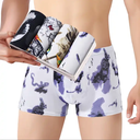 Men Boxer Briefs Print Underwear