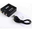 Mini AV To A HDMI Converter 1080P Box AV2HDMI Video Adapter