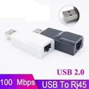 USB 2.0 To RJ45 Adapter 100Mbps