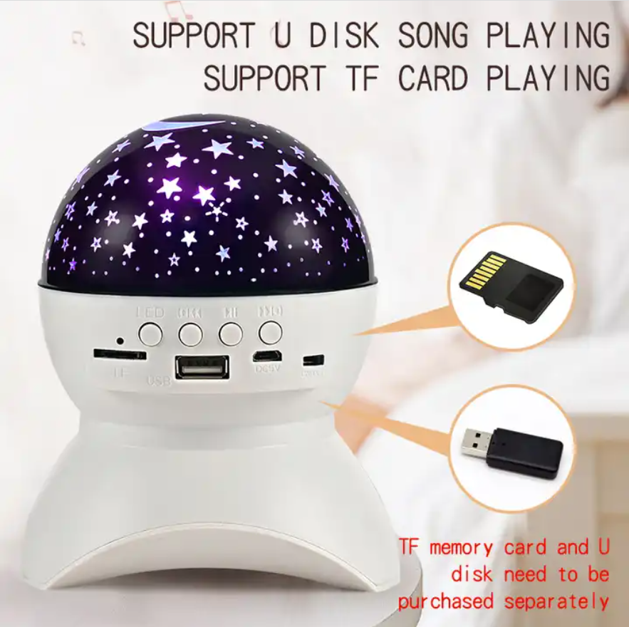 Super High party speaker with disco light Wireless Bluetooth Speaker microphone disco ball light bulb Mini Speaker