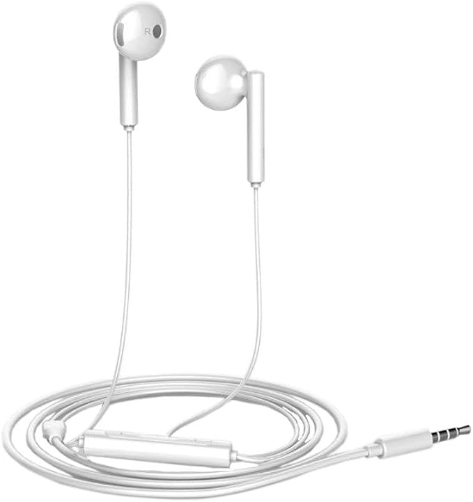 Huawei Wired earphone Headset with volume control- White