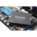 Lexar NS100 512GB 2.5” SSD, Solid State Disk - Black