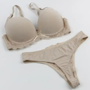 Women Push-Up Deep V Bra Sets