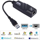 USB 3.0 High Speed Ethernet Network Adapter-Black