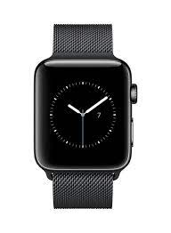 Watchband With Frame For Apple Watch Series - Black.