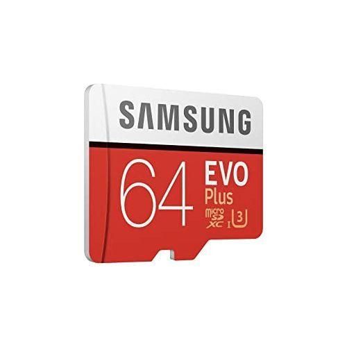 Samsung 64GB Evo Plus TF Memory Card - Red