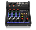 New Design Pure mixer 4 channel with USB music mixer dj without amplifier