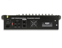 Professional 10-Channel Mono Audio Mixer, Phenyx Pro Sound Card with 5-Band EQ, Built-in Effects, BT Function, USB