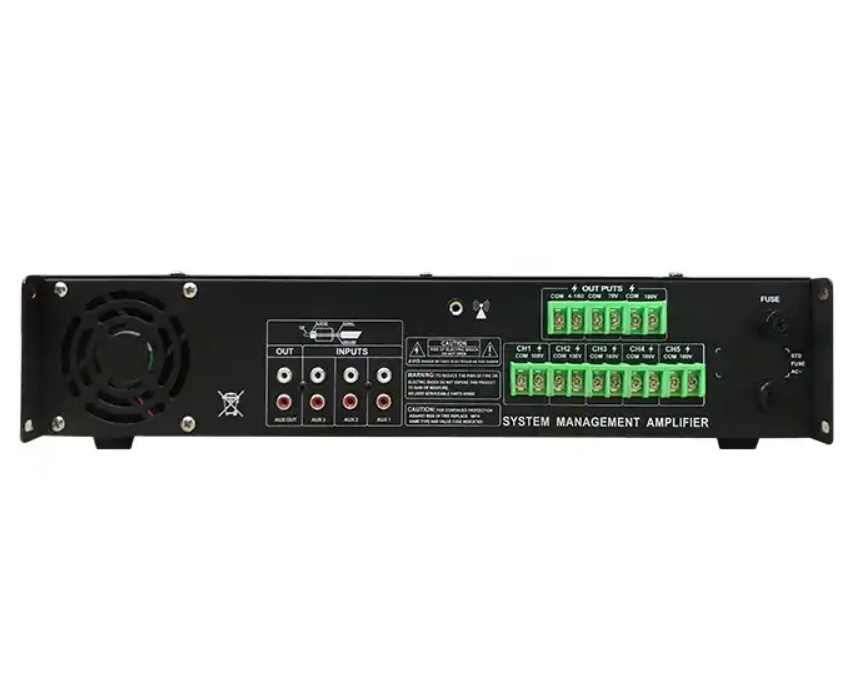 180W Karaoke powered Mixer Amplifier Portable Digital Stereo Audio System Machine with 3 Mics Connector