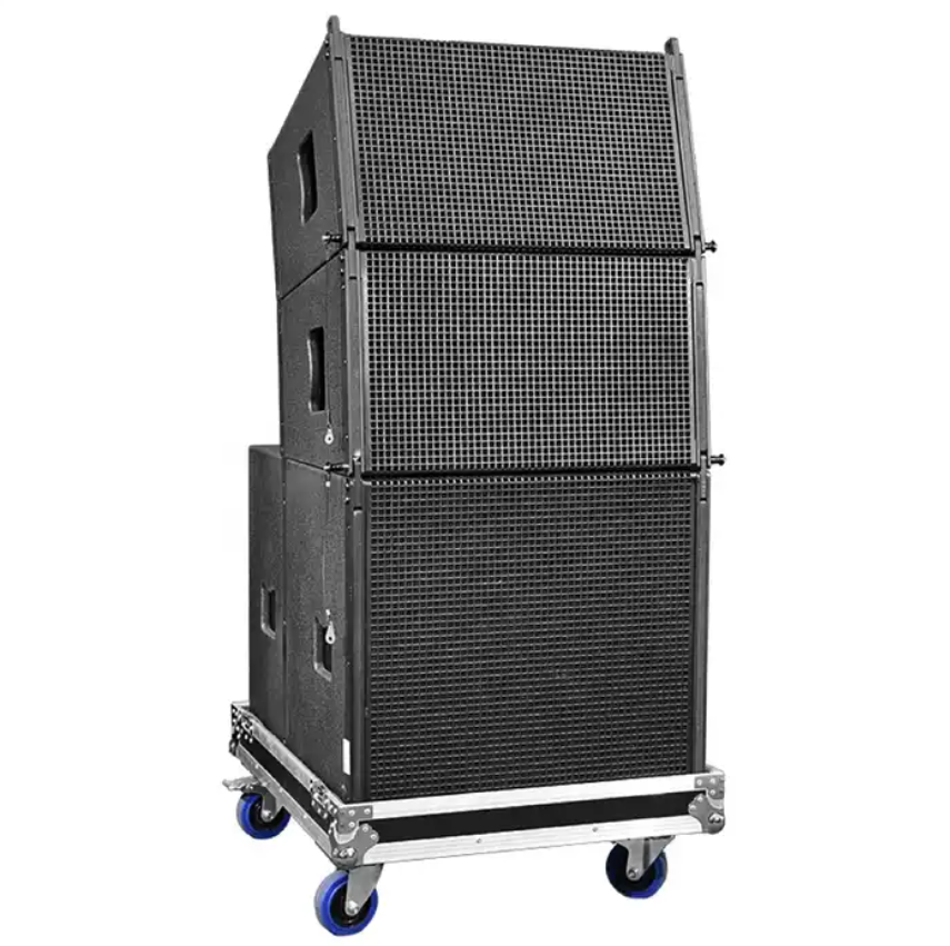 Single 12 inch Neodymium Speaker Two Way Active Line Array Cabinet