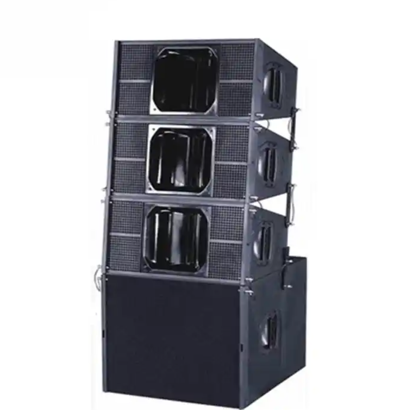 DJ Equipment Double 10 Inch Line Array Professional Audio Speakers