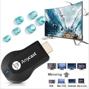 M9 Plus Anycast WiFi HDMI Display TV Dongle - Black