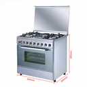 freestanding 6 Burners Electric, Gas Cooker