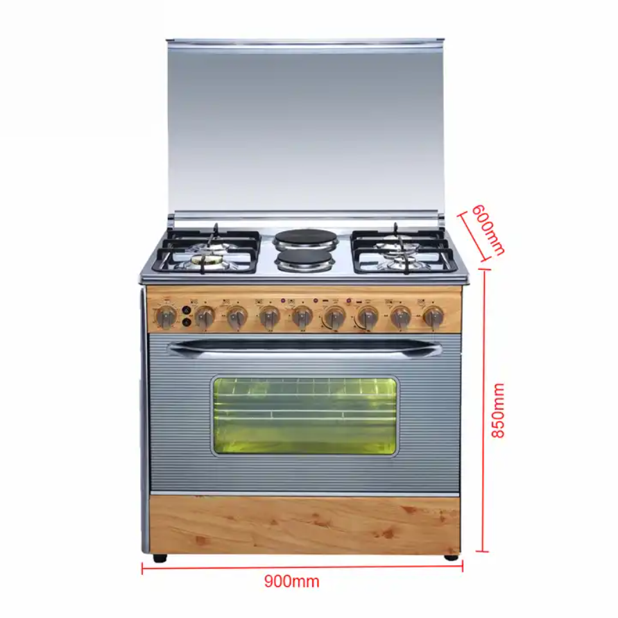 freestanding 6 Burners Electric, Gas Cooker