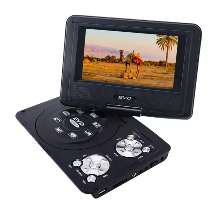 TNTSTAR TNT-780 New portable dvd player with sanrong evd