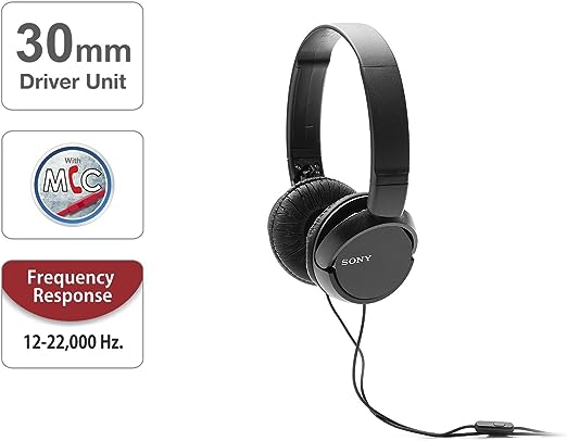 MDRZX110AP SONY Head Phone with Mic – Wired