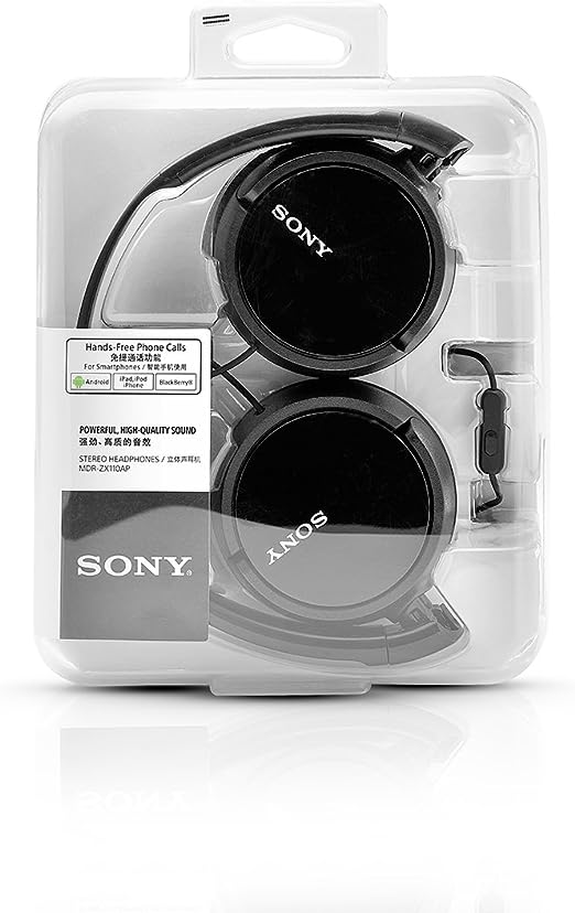 MDRZX110AP SONY Head Phone with Mic – Wired