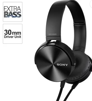 MDRXB450 SONY Head Phone with Mic – Wired