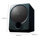 SAD40 SONY Subwoofer 80W 4.1 Channel Active Woofer Bluetooth USB Remote