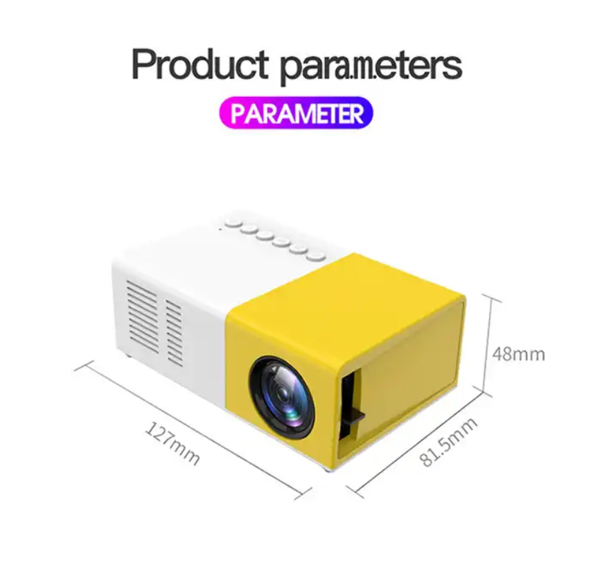 Home Mini Led Portable Smart Pocket Cinema Video Projector