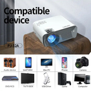 Mini Portable LED Video Projector, Native 1280x720 resolution, support 1080p