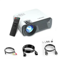 Mini Portable LED Video Projector, Native 1280x720 resolution, support 1080p