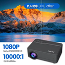 4k Projector Full HD 1080 Lumens 7200 inch Portable LCD Home Theatre LED Projector.