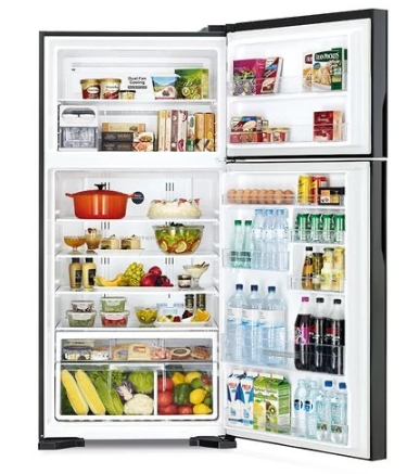 RV860PUN1KBBK HITACHI FRIDGE 770 LITERS – BRILLIANT BLACK