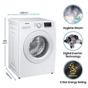 Samsung 7KG Front-Load White Washing MachineSamsung 7KG Front-Load White Washing Machine