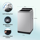 Samsung 7KG Front-Load, Eco-Bubble, Silver, Washing MachineSamsung 7KG Front-Load, Eco-Bubble, Silver, Washing Machine