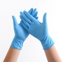 Nitrile Disposable Examination Gloves - 100Pcs- Blue