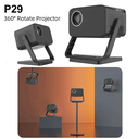 P29 Electric Focus MINI Beamer WIFI Sync Android Phone LED Projector Portable 1080p Projectors